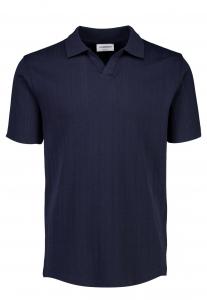 Базовая футболка V-NECK POLO Lindbergh, темно-синий