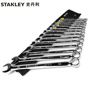 Набор ключей Stanley, 14 предметов, метрические, тонко полированные, открытый, длинный ключ двойного назначения для цветка сливы 93-614-22