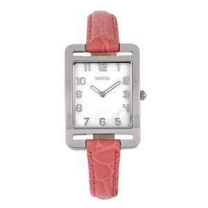 Часы Marisol Swiss MOP с кожаным ремешком Bertha, цвет coral