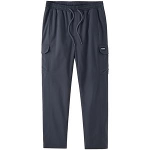 Мужские лыжные брюки Outdoor прямого кроя свободного покроя с термоэффектом, устойчивые к сминанию и влаге CAMEL, серый