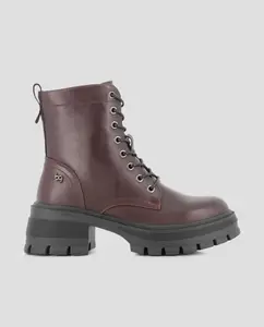 Женские ботинки с подошвой трак, платформой и молнией Blogger, коричневый