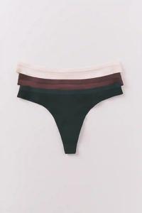 3 пары стрингов Women'Secret, зеленый