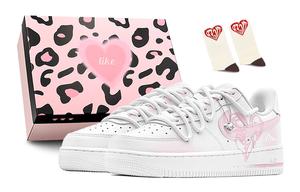 Женские кроссовки для скейтбординга Nike Air Force 1, Pink