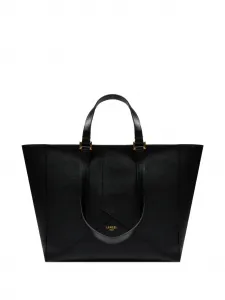 Сумка-тоут Enveloppe на молнии Lancel, черный