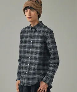 Рубашка в клетку «Оксфорд» с пуговицами, отводящая влагу и быстросохнущая.