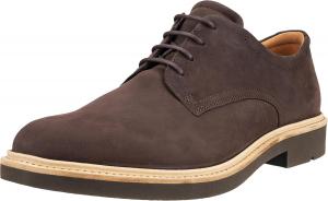 Женские туфли ECCO London с ровным носком и шнуровкой, Mocha Nubuck