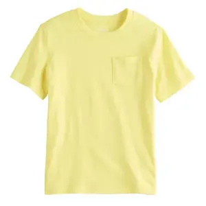 Мальчиковая футболка с коротким рукавом и карманом Essential 4-12 лет Jumping Beans, цвет evasive yellow