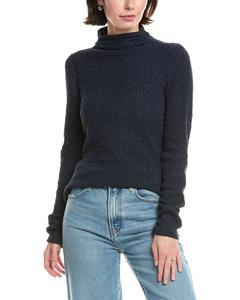 Ребекка Тейлор фактурный свитер Rebecca Taylor, синий