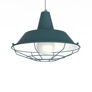 Подвесной светильник Lumicom Tivoli, 35x35x35 см, синий/белый