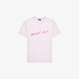 Футболка из хлопкового джерси с логотипом The Kooples, розовый