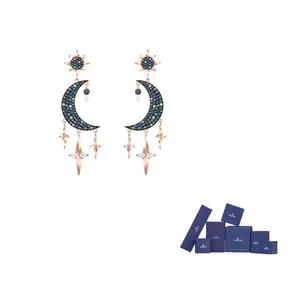 Swarovski Серьги Crystal Pearl для женщин Blue