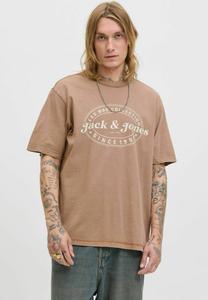 Футболка Jack & Jones DOVER KURZARM, Monks Robe/Taupe