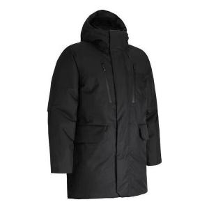 Куртка stormproof parka 'black' Under Armour, черный