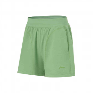 Li-Ning Fitness Series повседневные шорты женские Stone Moss Green
