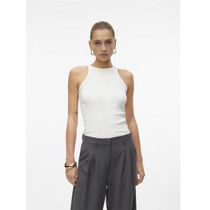 Футболка Vero Moda Chloe sleeveless T-shirt, бежевый