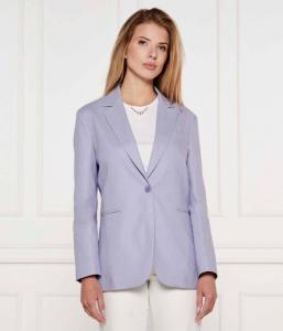 Льняная куртка Regular fit Liu Jo, лавандовый