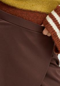 Юбка с запахом b.young, коричневый