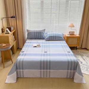 Avivi Простыня 200х230 см из 100% хлопка, утолщенная ткань с начесом, цвет Liberty Character - Blue