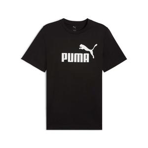 Футболка essentials no. 1 logo для мужчин PUMA, черный