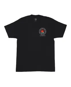 Черная футболка студии визуального дизайна Obey, черный