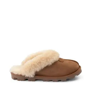 Женские тапочки-кокетки UGG, цвет Chestnut