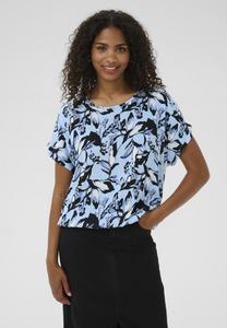 Блуза Kaffe AMBER PRINTED, Blue Graphic Flower/Blue