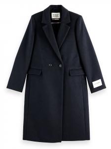 Пальто Scotch & Soda, темно-синий