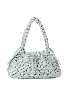 Сумка через плечо Jimmy Choo Cinch из кожи небольшого размера, зеленый