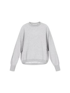 DreiMaster Женская толстовка серого меланжевого цвета