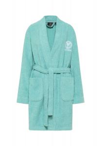 Халат Vito из мягкой хлопковой махры CARLO COLUCCI, мята