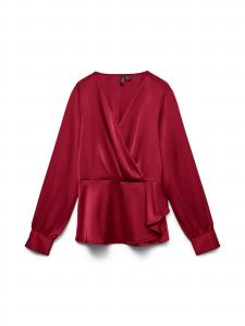 VERO MODA Блузка 'VMLea' в красном цвете