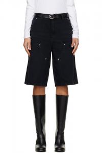 Джинсовые шорты Nixon с двойными коленями Carhartt Work In Progress, черный