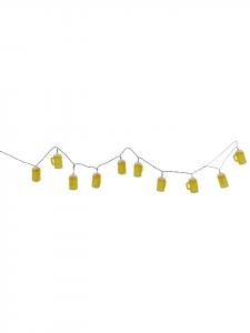 Näve Светодиодная гирлянда в виде пивной кружки желтого цвета - (Д)500 см x (Ш)4,2 см x (В)7 см