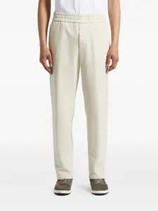 Спортивные брюки с эластичным поясом и логотипом Peserico, нейтральный