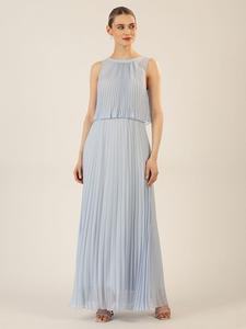 Длинное платье APART, светло-синий