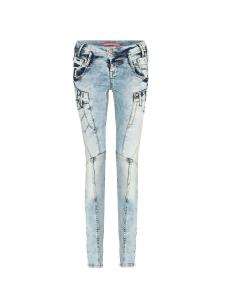 Узкие джинсы CIPO & BAXX, светло-голубой