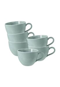 Набор кофейных чашек Seltmann Weiden, 350 мл, 6 штук, синий