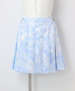 Юбка с плиссировкой по бокам Archivio, цвет Blue(169)