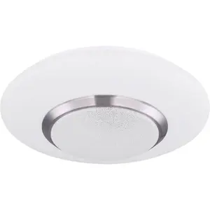 Светильник LED Ceiling CANDIDA LED-модуль 1 шт. теплый белый потолочный светильник/круглый/гостиная/спальня/красный-синий-зеленый Globo Lighting, белый