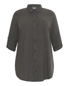 Блуза KAFFE CURVE Nana, антрацит