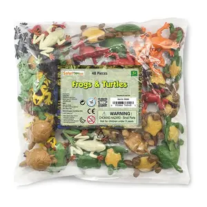 Детская фигурка Safari Ltd Frogs&Turtles Bulk Bag, мультиколор