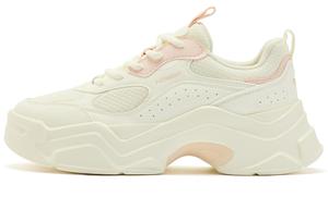 Кроссовки QIAODAN Lifestyle Shoes Women's Low-top Ivory Seashell Powder, слоновая кость