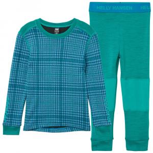 Термобелье Helly Hansen Graphic LIFA Merino (для маленьких детей), Signal Green