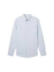 Рубашка на пуговицах классического кроя TOM TAILOR, White