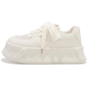 Miss Zhang Нескользящие износостойкие низкие кроссовки для скейтбординга, женские, бежевые