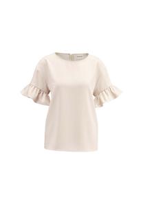 Блузка-Рубашка с блестящей отделкой Madeleine, бежевый