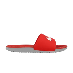 Кроссовки Nike Kawa Slide GS 'University Red White', черный