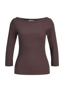 Топ с длинными рукавами и вырезом-лодочкой 3/4 Jjxx, Seal Brown