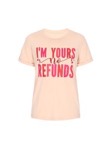 Женская футболка бежевого цвета faina