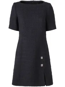 Платье мини с логотипом 4G Givenchy, синий